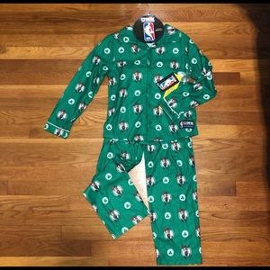 *SOLD* Kids Boston Celtics Pajama Set